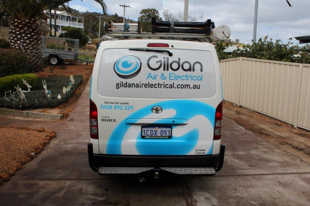 Gildan's Air Conditioning Team Vehicle