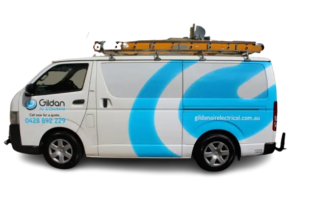 Gildan-Air-and-Electrical-team-vehicle | Gildan Air & Electrical