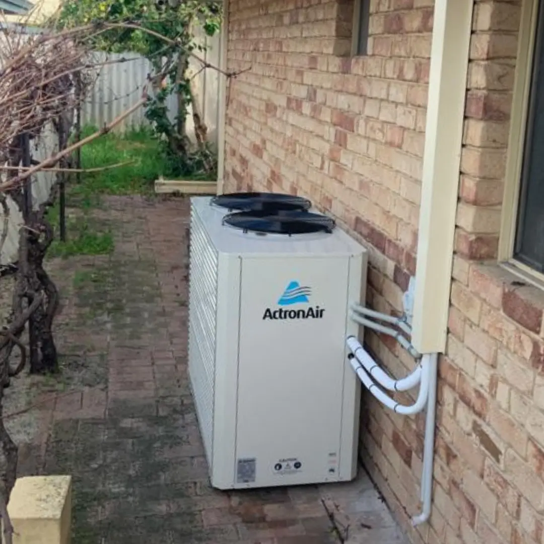 Air Conditioner installation - Gildan Air Electrical - Outside AC Inverter on new house